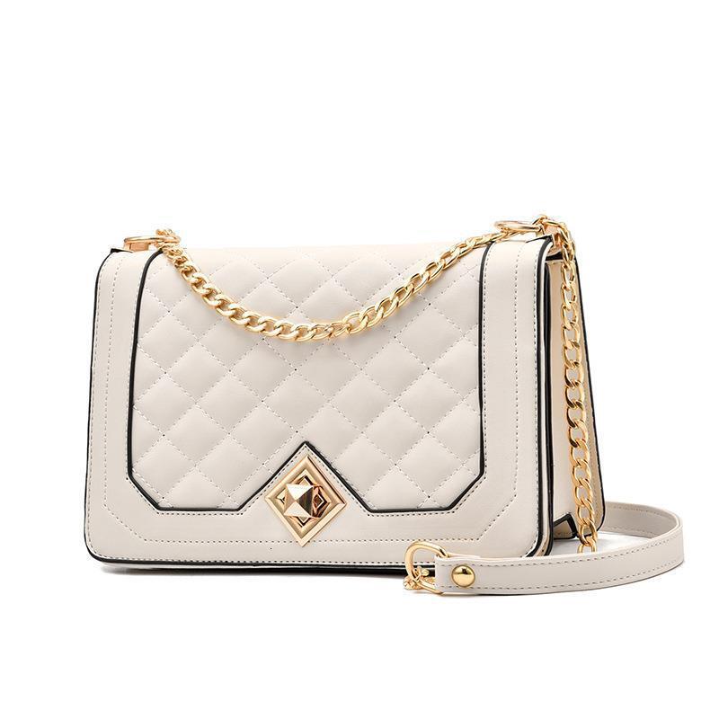 Top Brand High Quality New Style Women's Bag Spring Summer Style Small Style Quilted Chain Bag Fashionable Handbag Crossbody New Free Delivery De