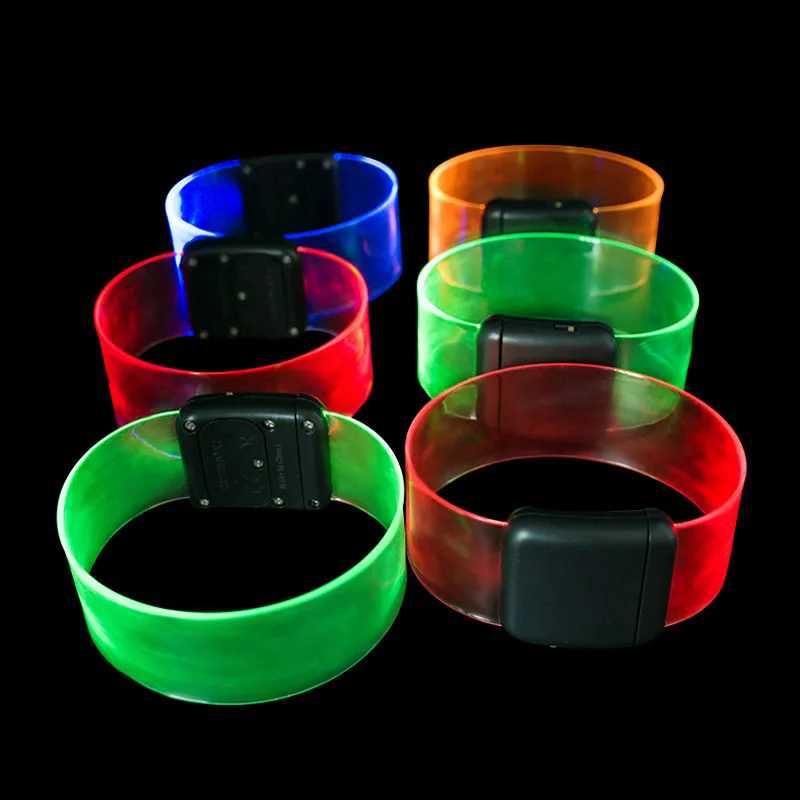 LED Luminous Bracelet Music Bar Disco Ambient Props Concert Cultural Cheer Bracelets Props Entertain Party Decor Supplies W250528