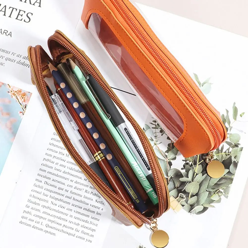 Cosmetic Bag Makeup Brush Storage Bag Portable Travel Wash Toiletries Organizer PU Portable Small Beauty Case Wash Bag Pouch 250528
