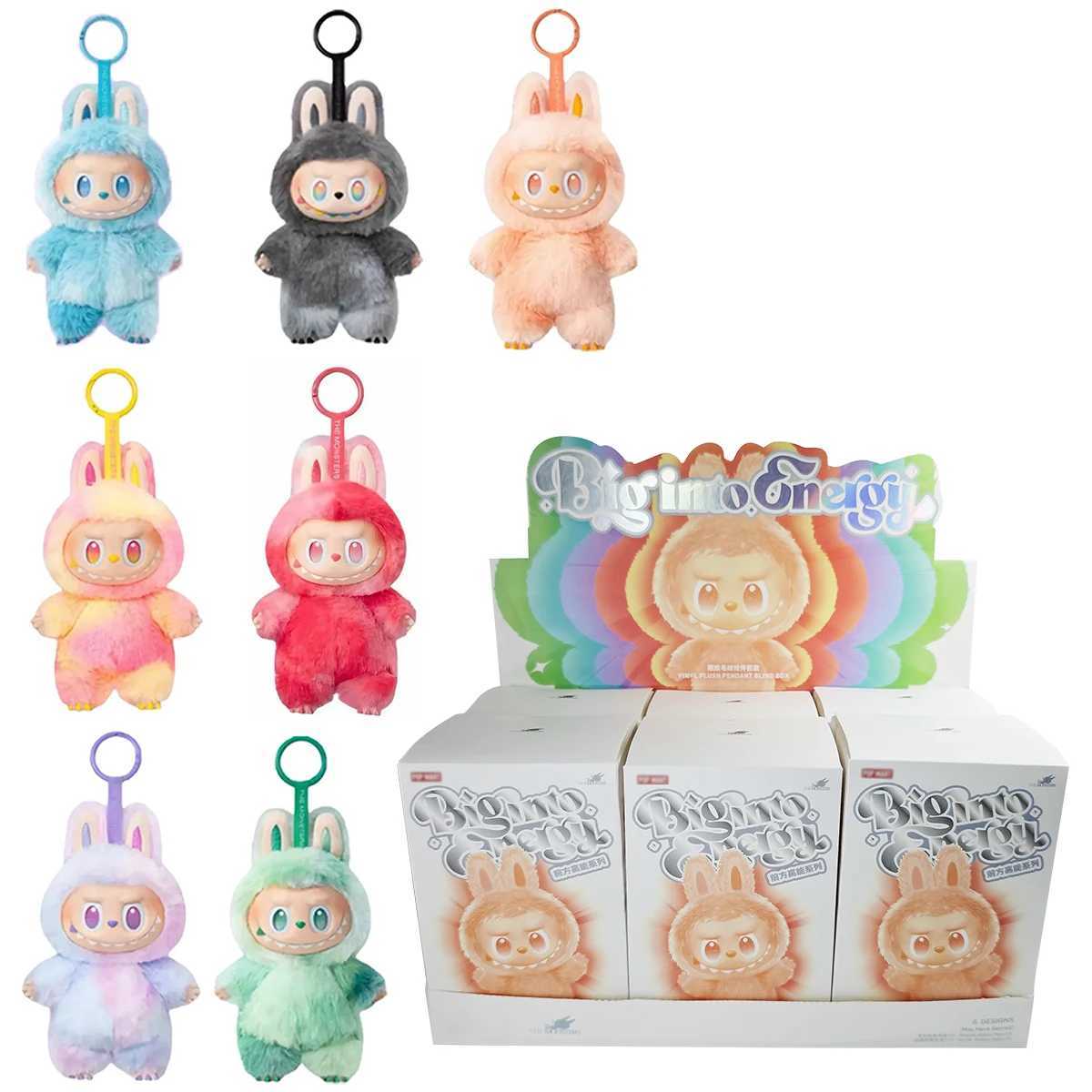High Quality Labubu V3 Blind Box Labubu Keychain Backpack Decoration Kawaii Kid Toys Surprise Christmas Gift Mystery Box X250528