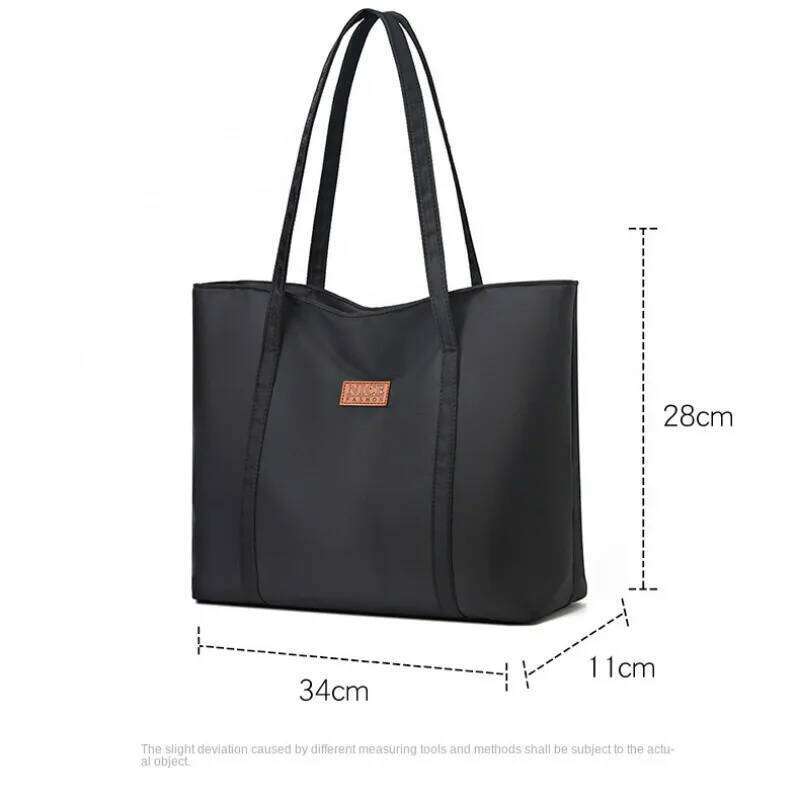 Large Capacity Canvas Tote 2025 Oxford Handbag New Women's Simple Shoulder Designer Bags Fashion Eco Bag