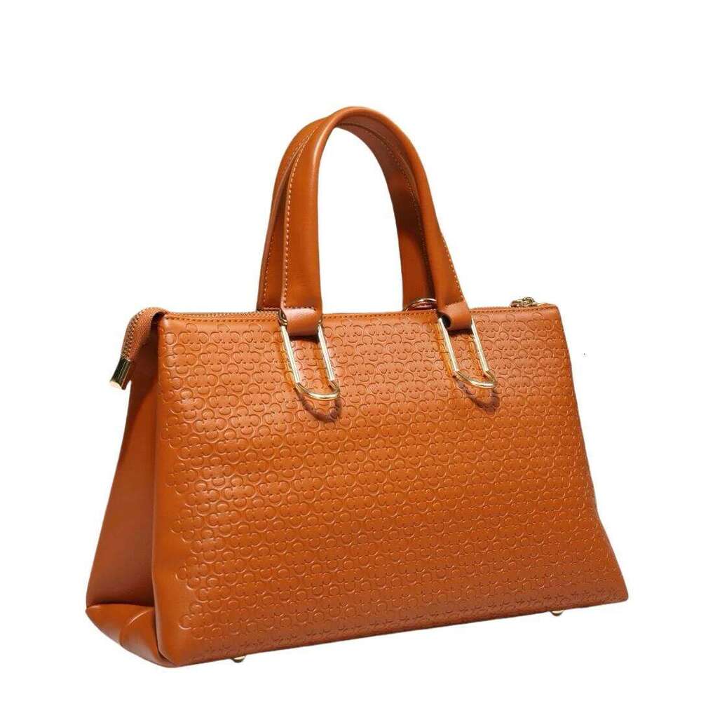 Designer Bags 2025 Designer Bags Women's Handheld One Shoulder Crossbody Bag Solid Pu Material Fashionable Charm Luxury Bag Luxury Bag