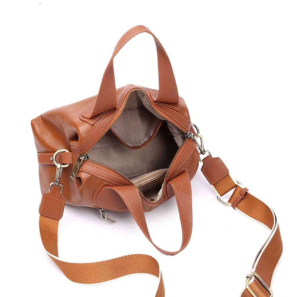 Genuine Leather tote bag designer large shoulder crossbody femal hand bags for women black brown coffe