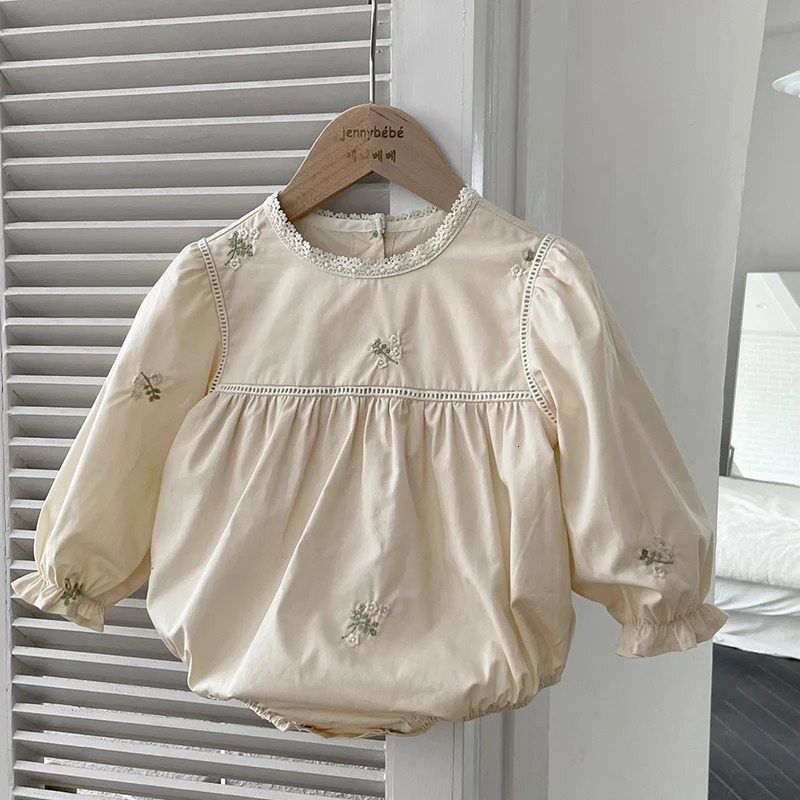 Family Sister Matching Dress Outfit Baby Girls Clothes Sisters Embroidered Hollow Girl Romper Princess Dresses 250528