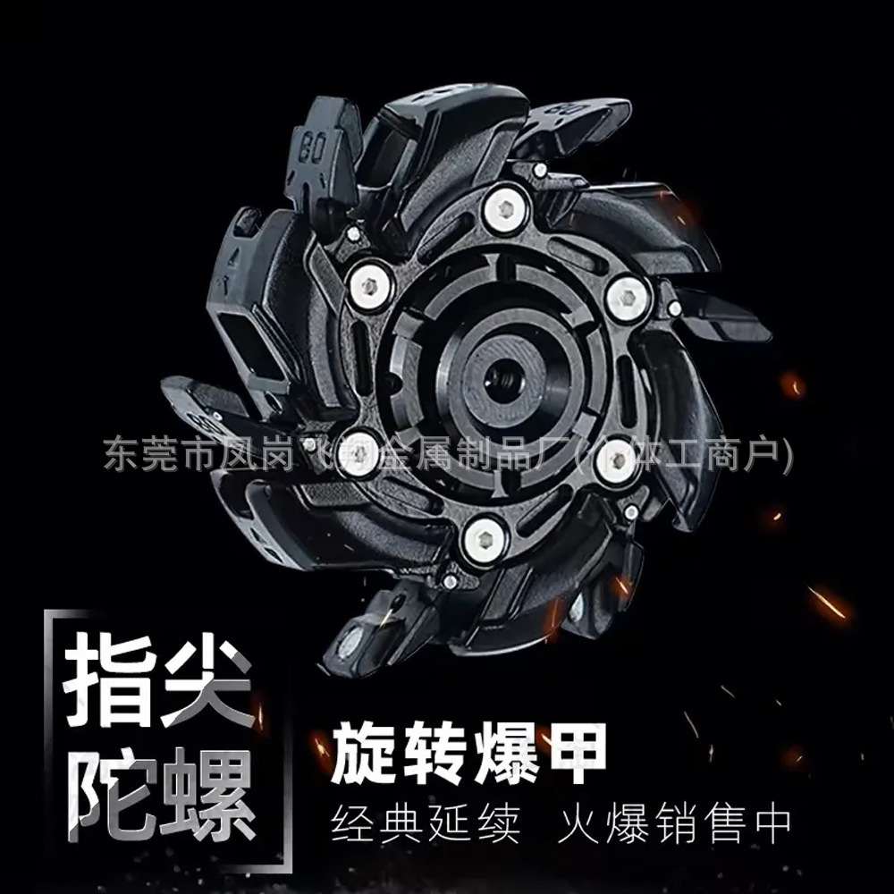 EDC Fidget Sliders Open Armor Spinning TopFidget Toys Stress Relief For Adults Magnetic Meta 250321