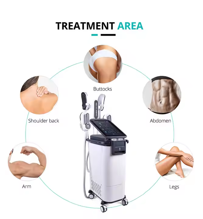 FDA Approval Electromagnetic RF Body EMS Device for Body Fitness and Weight Loss System Salon Gym Use