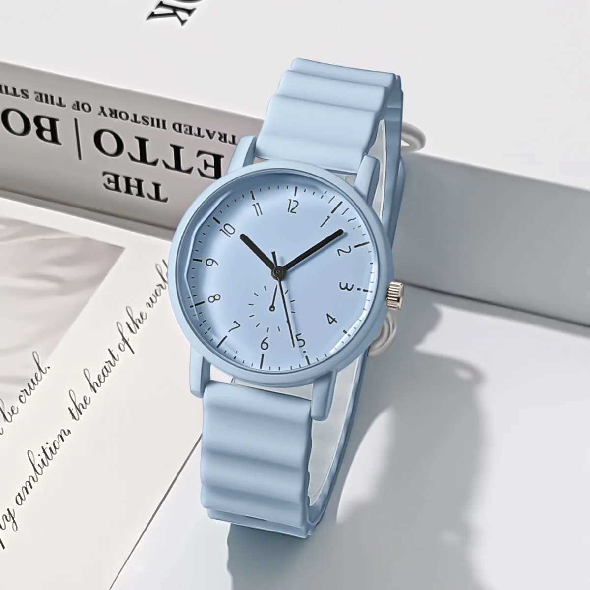 Luxury Brand Womens Watch Silicone Strap Wristwatch Women Quartz Watches Clock Gift Reloj Mujer relogios feminino XJ250527