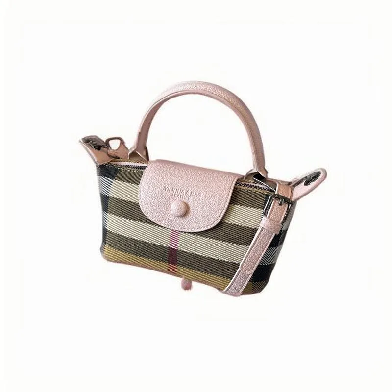 Shoulder Bag Crossbody se Designer 2025 New Summer plaid 3 new hand bill shoulder simple mini crossbody dumpg bag Free shipping