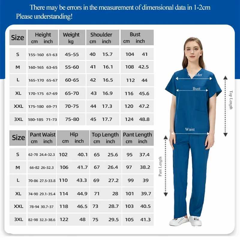 Comfort Doctor Scrub Sets Nurse Uniforms Hospital Work Clothes Pediatric Scrub Suit Clinic Surgery Set Medical Supplies S11 X250528