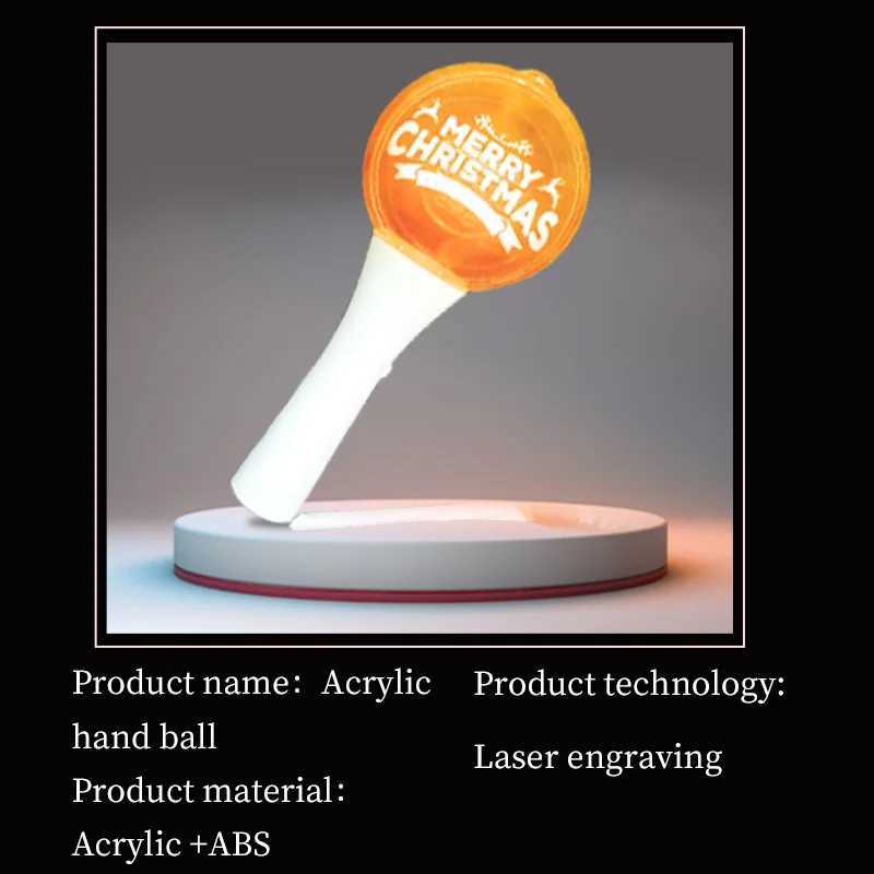 Custom Remote Control Atmosphere Light Glow Handball Stick For Idols Events Concerts W250528