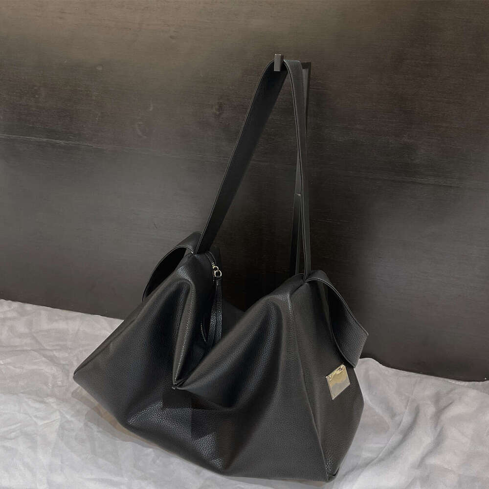 for Women New High-End Large Capacity Tote Fashion Simple Underarm Niche Texture Crossbody Shoulder Bag