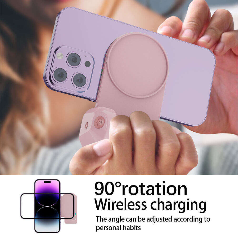 DHGadgets Gift camera handle wireless Bluetooth magnetic charger phone stick holder suitable for all smartphones selfie booster