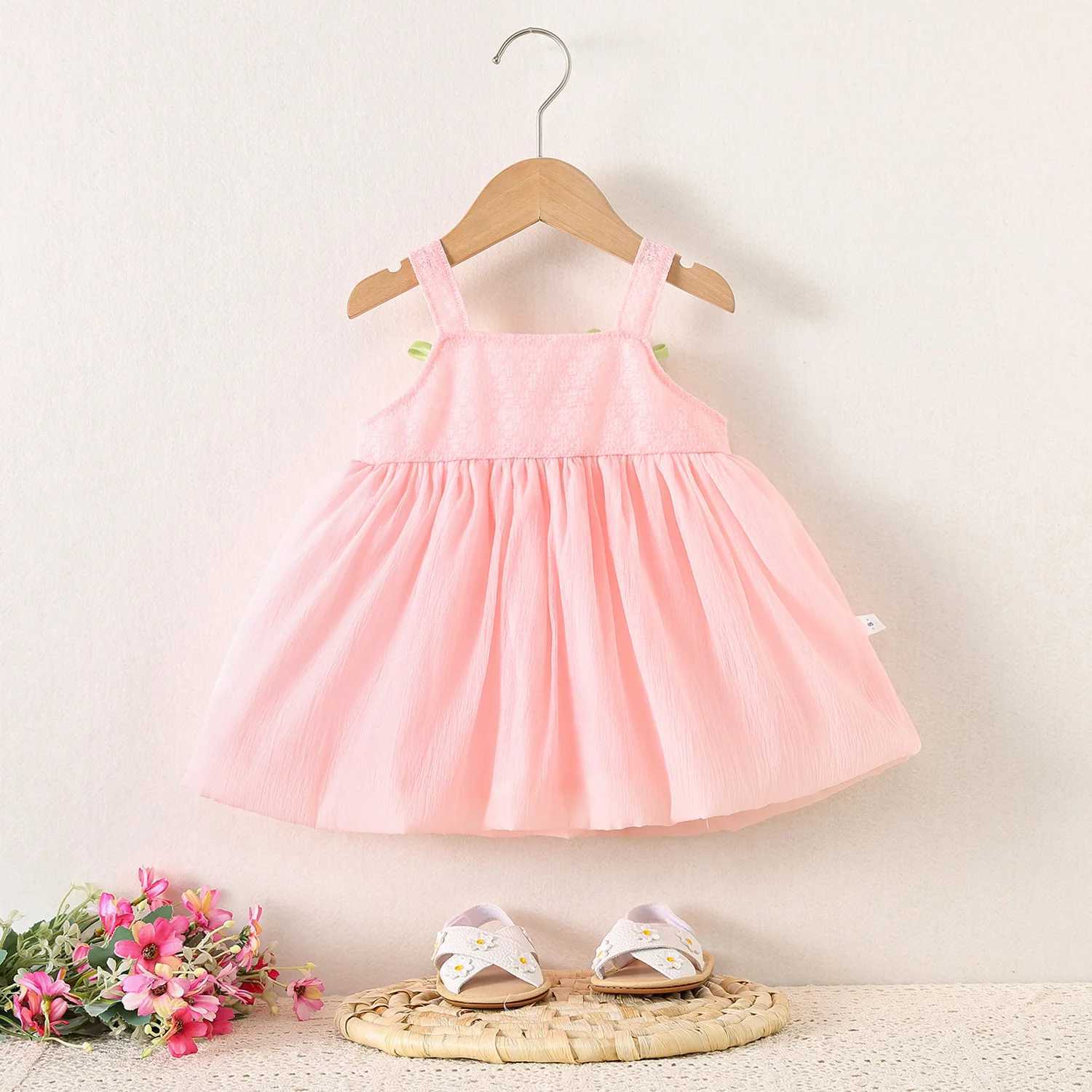 Baby Girl Dress Summer Tulip Suspender Girl Dress Cute Mesh Girl Princess Dress Party Dresses For Girls X250528