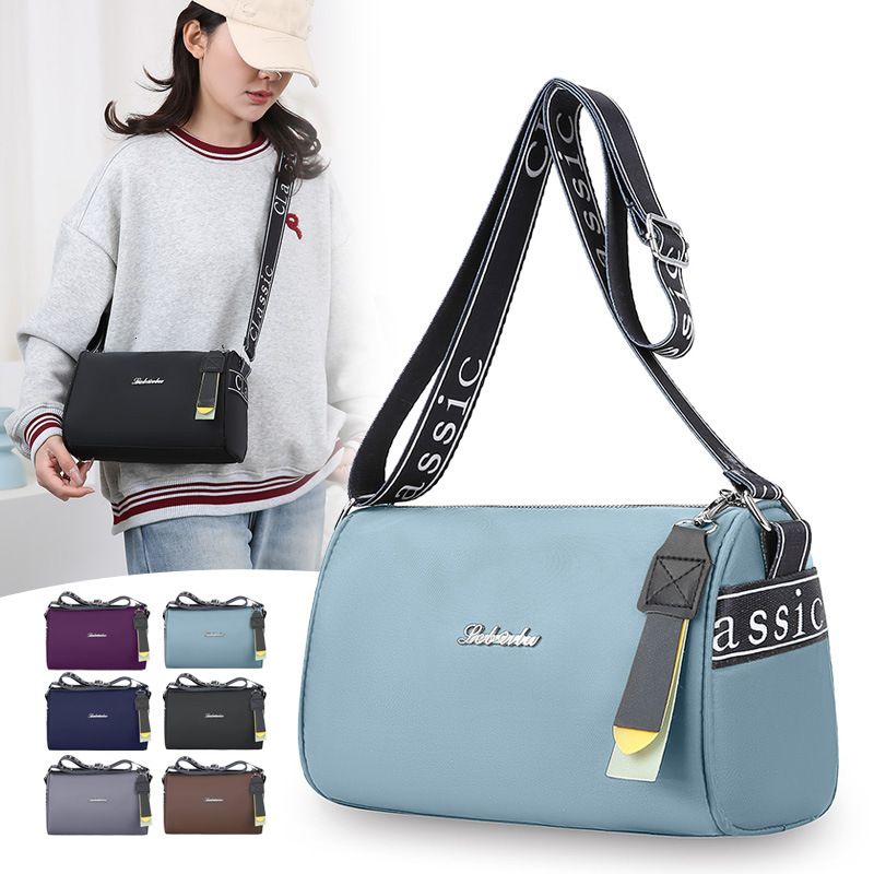 fashion Women s new fashionable sports shoulder bag women s bag niche cylindrical pillowcase large capacity designer fashion crossbody bag