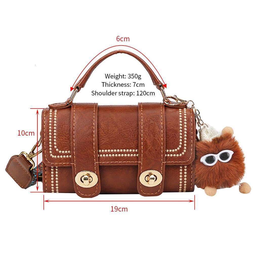 DIY Sewing Set Handbag Shoulder Strap Handmade Customized Black Brown Accessories With Hardware Buckle for Women Bag
