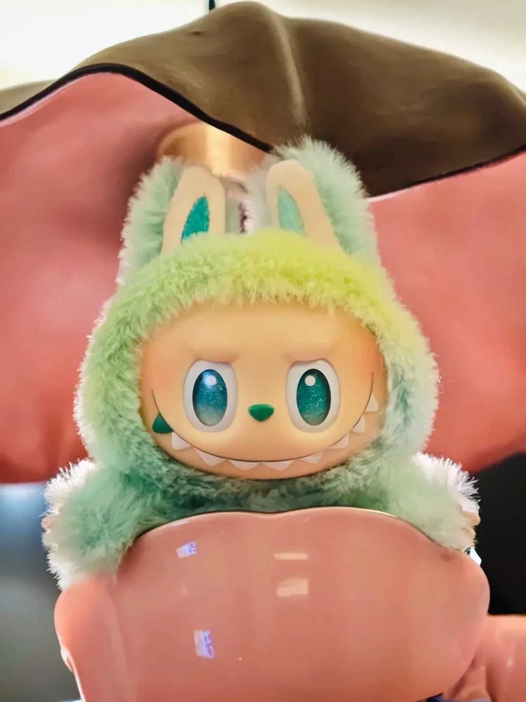 1 1 Quality Kawaii Monster Labubu Blind Box Series PVC Labubu aron Pendant Doll Monster Keychain Birthday Holiday Kids Gift X250528