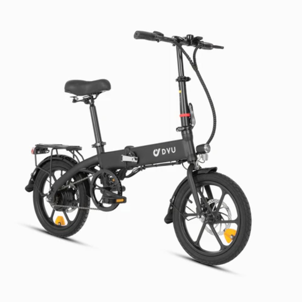 16 inch Folding Electric Bike for Adults 36V/7.5AH 250W Motor City E-Bike DYU A1F PRO Lightweight Portable Bicycle
