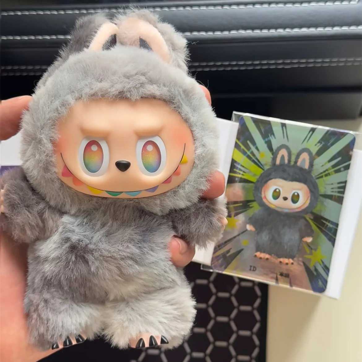 Labubu V3 1 1 The Monsters V3 Blind Box Teddy Vinyl Toy Animated Character Face Doll Mystery Keychain Kids Gift X250528