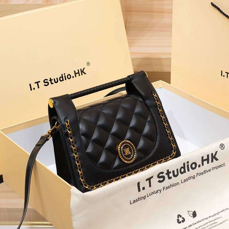 Women's Handbag Genuine Leather Underarm Bag, Women's 2024 Autumn/Winter High-End Texture Brand Designer Single Shoulder Crossbo