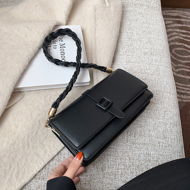 Women's Handbag Free Shipping Designer Bag Autumn And Winter Fashion Shoulder Bag Small Square Bag New Trendy Korean Version Versatile Crossbody 