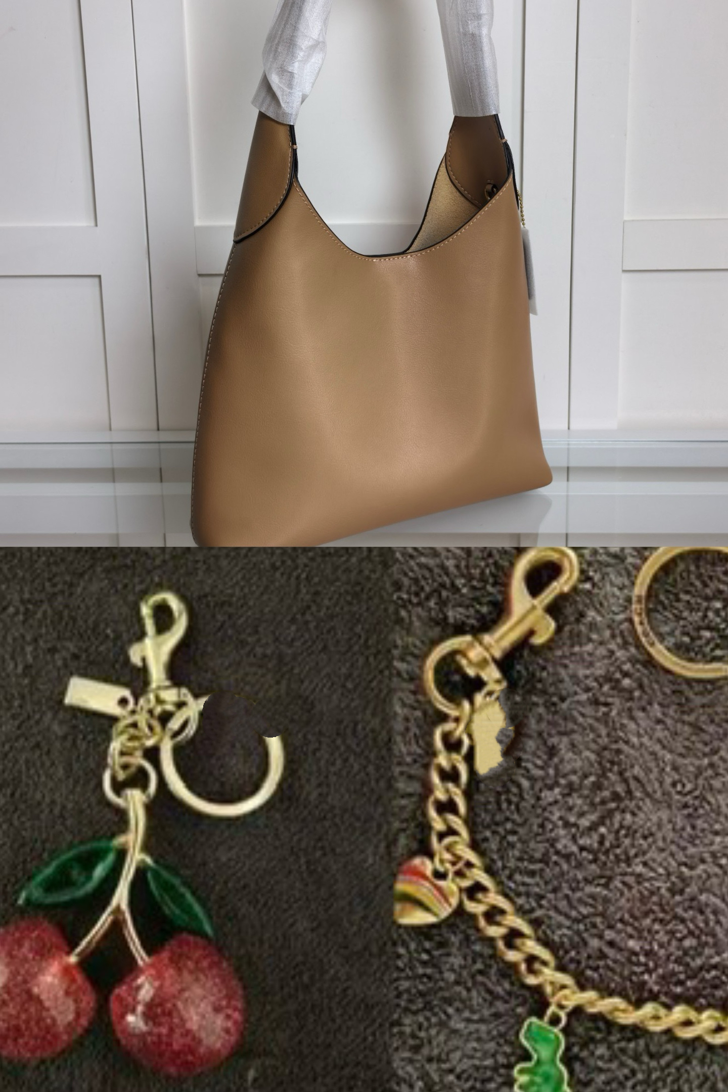 Brooklyn 28 Leather Handbag - Multi-Color Handbag Shoulder bag CU068 High-Quality with Style Classic Underarm Bags Tote Shoulde