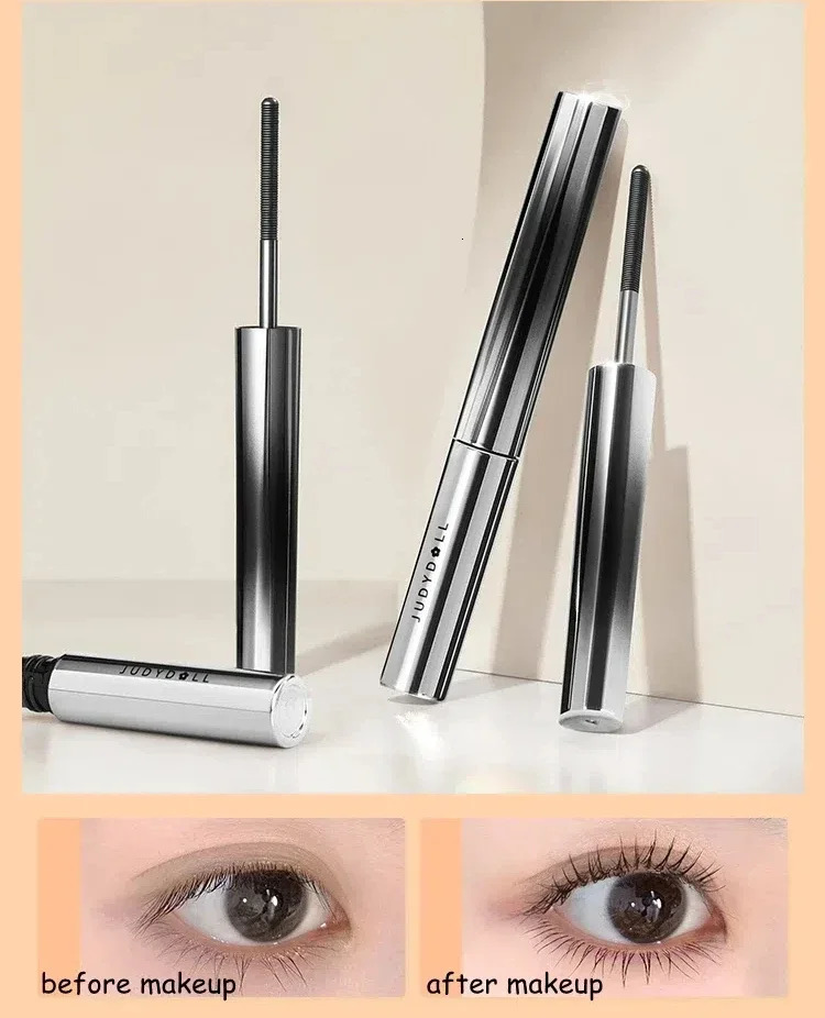 Judydoll Waterproof Mascara Lash Lengthening Curling Thick Mascara Non-smudg Natural Quick Dry Long Lasting Eye Makeup Cosmetics 250523