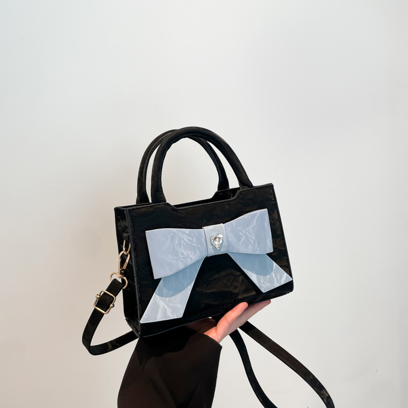 Top Brand High Quality New Style High-end Fashion Handbag with Bowknot Simple Shoulder and Crossbody Bag Versatile Bag for Available New Free Delivery