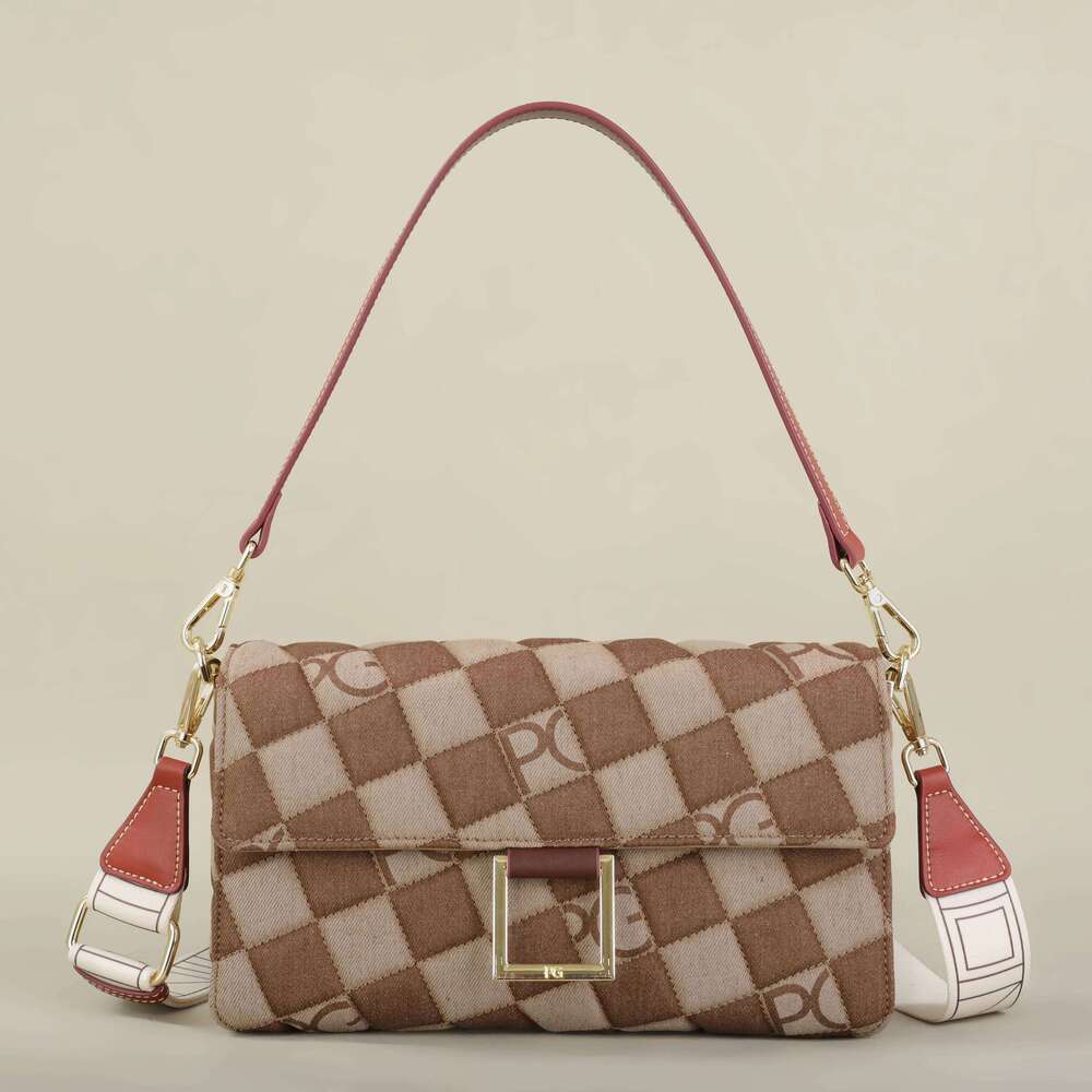 PG brand design bright ladies crossbody new exquisite high quality hot selling fashion New designed 2025 commuter bag