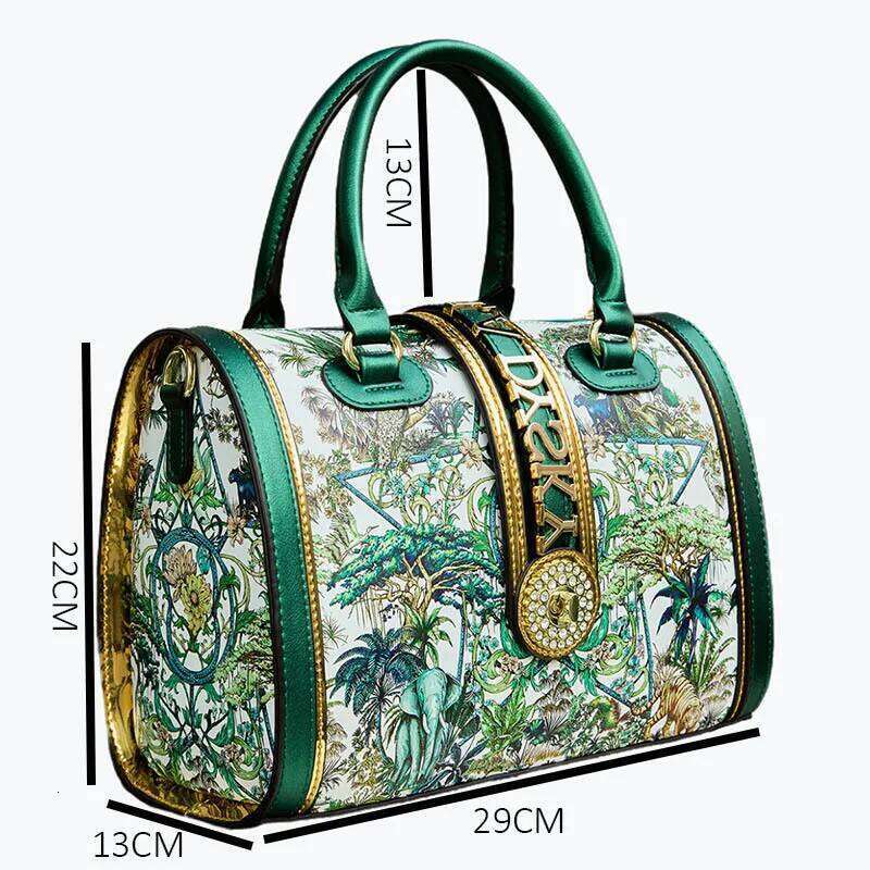 2025 Ladies Hand Classic Geometric Pattern Large-Capacity Pillow Handbags Women's Totes Microfiber Messenger Shoulder Bag