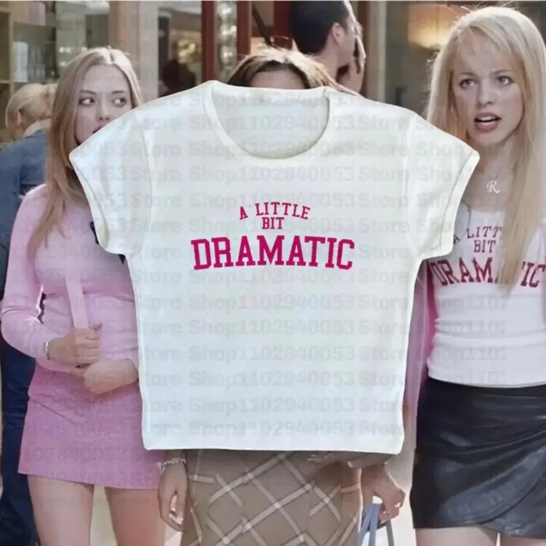 2000s Cute Pink Baby Tee Aesthetic Letter Print Vintage Womens Street Short Sleeve Slim Retro Streetwear Y2k Crop Top 250517