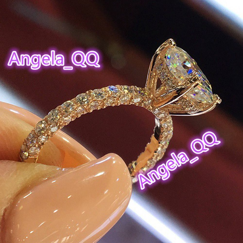 Huilin Fashion Wedding Rings Jewelry Women Big Diamond Rings Women Wholesale
