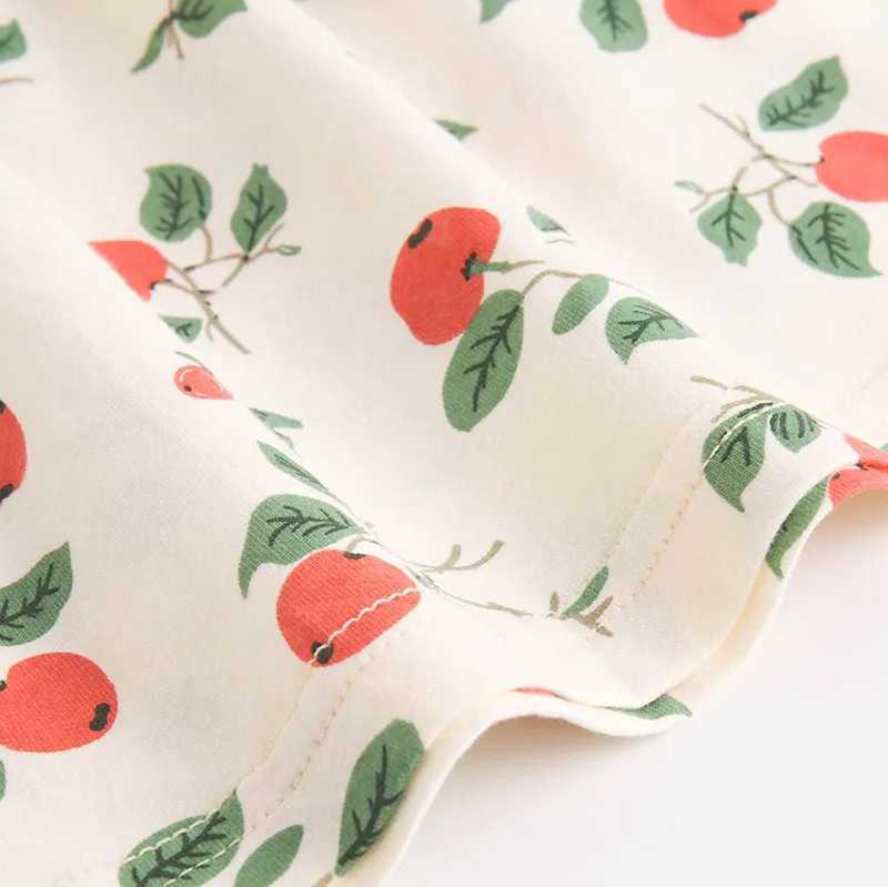 Summer Girls Dress 9M-5T Kids Cute Full Printed Clothes Children Baby Thin Short Sleeve Costume X250528