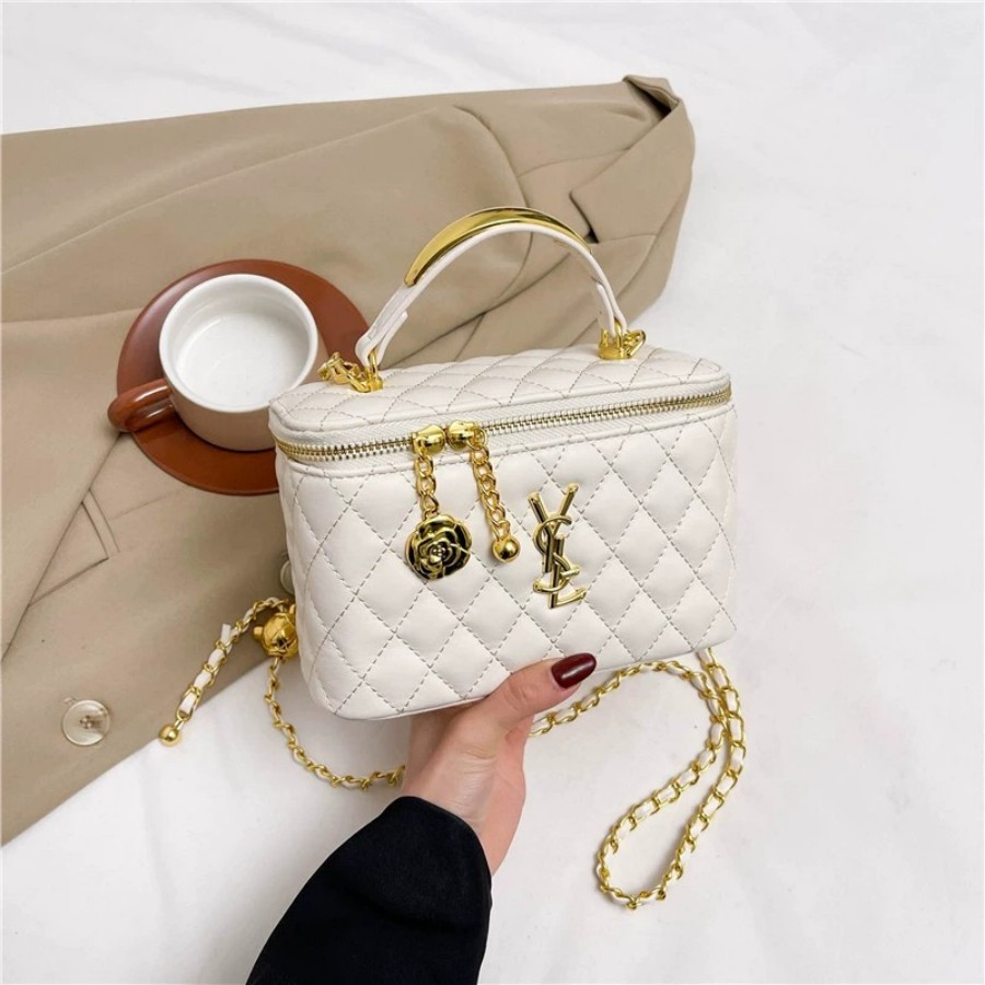 Designer Bag Luxury Cosmetic Female Portable Pouch With make up Shoulder Strap Leather Crossbody Bags Beauty Box Purse purses wallet tote makeup handb