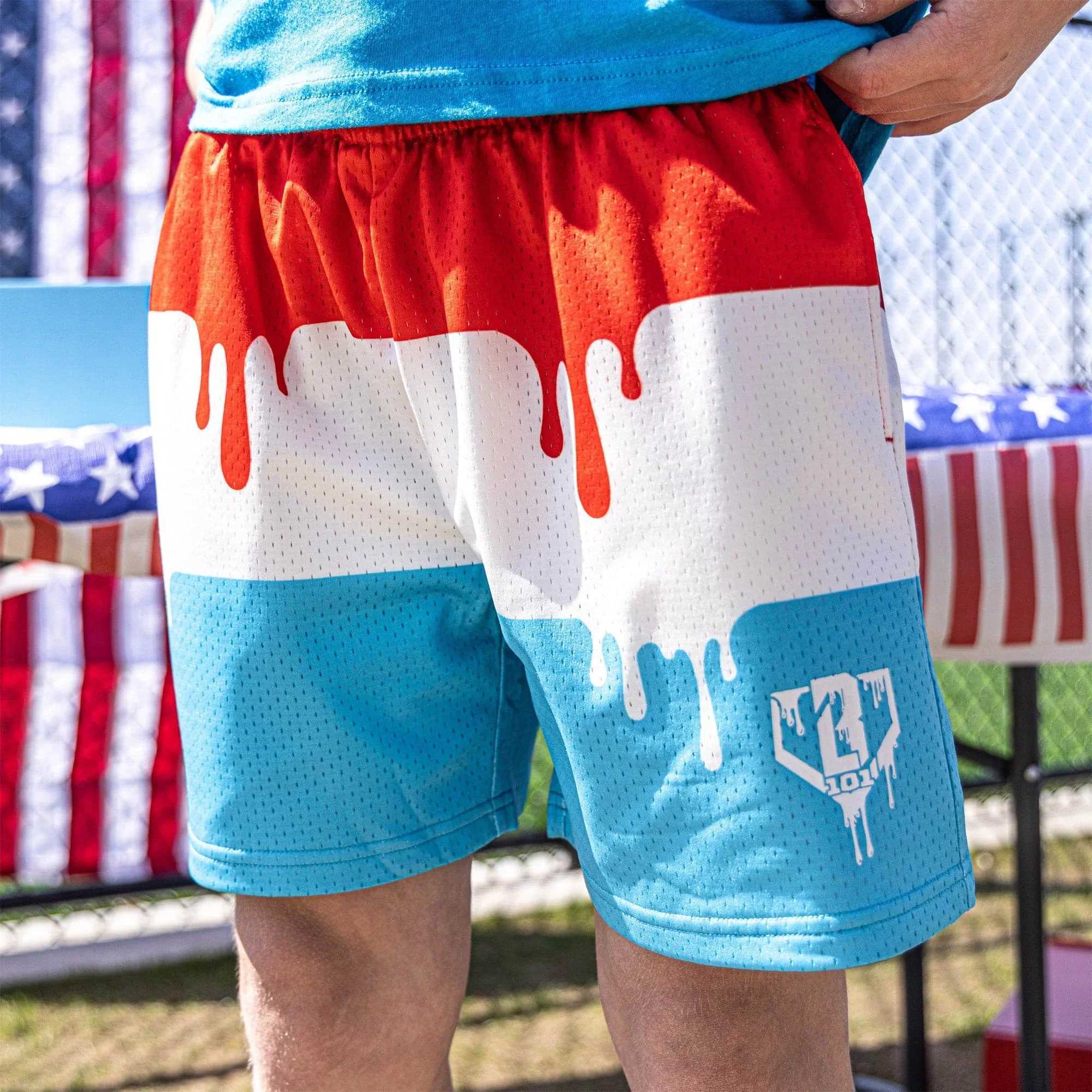 2025 Summer Mens New Ice Cream Quick-Drying Shorts Childrens Fashion Sports Best-Selling Campus Street Shorts Size 90-160 Moto X250528