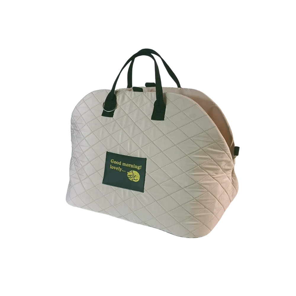 Cat and dog bagCar pet bagSmall dog bagNylon waterproof portable pet bedCrossbody bag