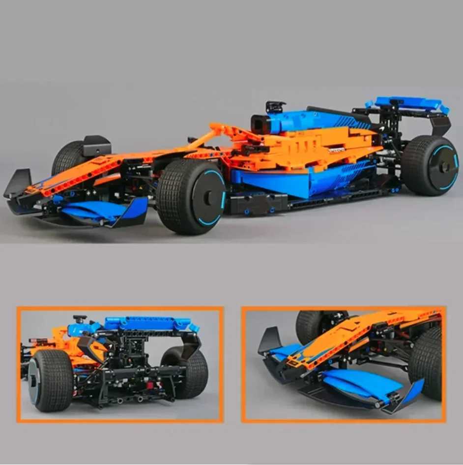 New 1432PCS Technical F1 W14 E Assembled Vehicle Sports Car MOC Performance Building Blocks 42141 Model Car for Christmas Gifts Z250528