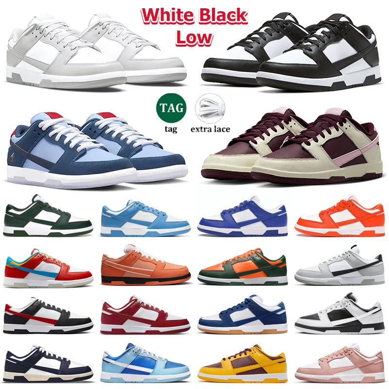 Men Women Shoes Flat Sneakers Lows Running Shoes Panda The Powerpuff Girls Bubbles Blossom Halloween Triple Black Red World Champ Mens Casual Trainers GAI