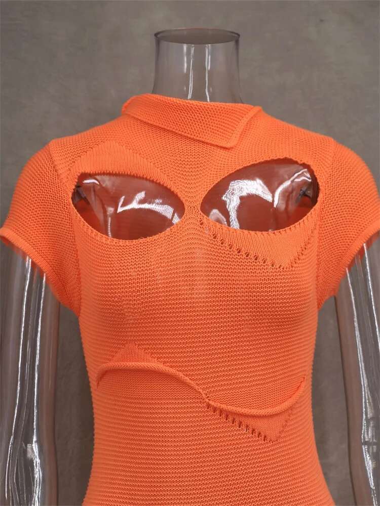 Dresses for Women 2025 Wholesale Cross Neck Hollowed Out Black Fringed Knitted Patchwork Maxi Dress Fashion Street Wear