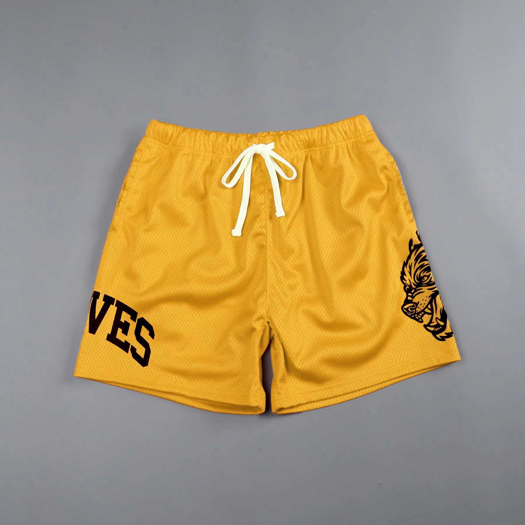 2024 summer new mens fashion beach shorts mesh quick dry multi-color sports quarter pants men X250528