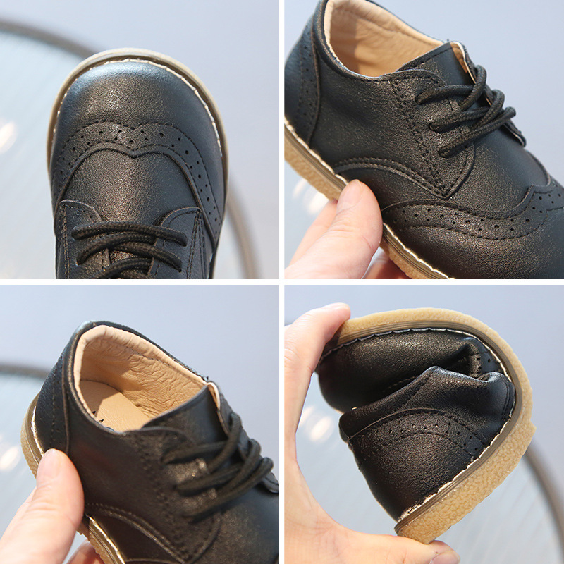 Kids Shoes Boy Girl Leather Shoes Fashion Design Shoes Cutefeet Toddlers Kidsnest Dress Shoes Sizes US5.5C-US12.5C C0675
