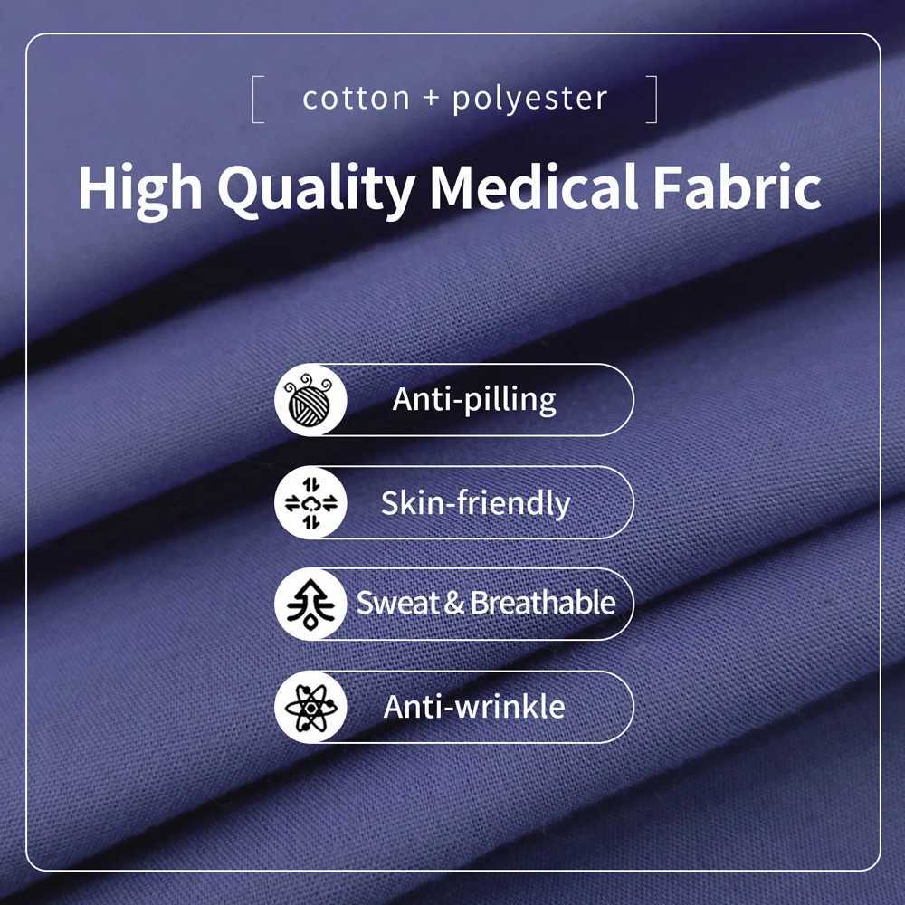 New Medical Surgical Clothes Doctor Uniforms Beauty Sn Pharmacy Workwear Hospital Scrubs Top Dentistry Overalls Nurse Uniform X2505281