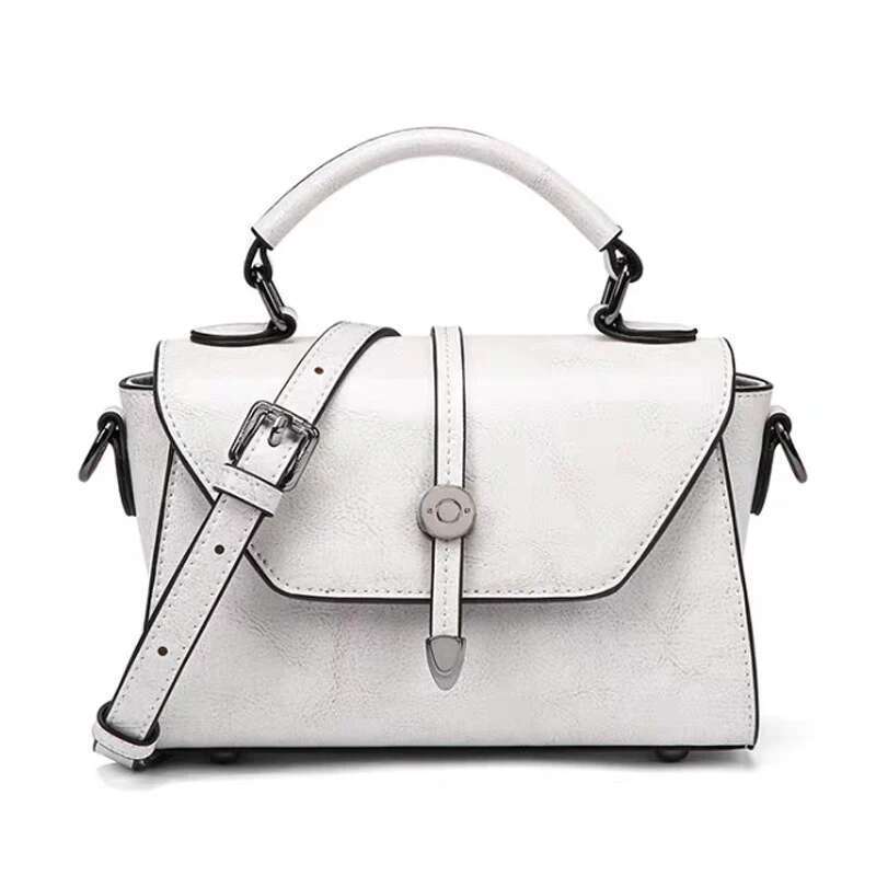 Women's Fashion Handbag Small Phone Shoulder Ladies' Cowhide Leather Purse Messenger Crossbody Bag Versatile