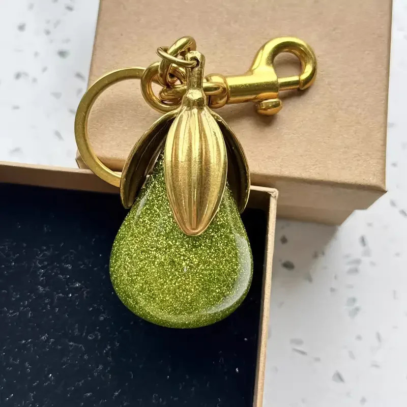 Pear fruit charm for handbag bag Fun Gift Idea 250527