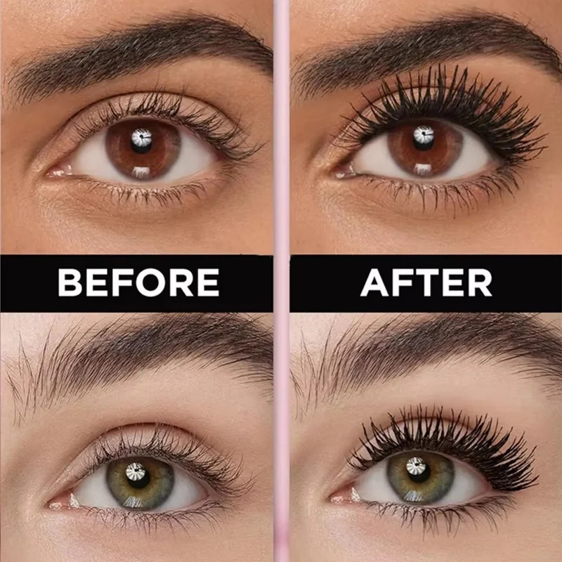 5D Waterproof Mascara Eyelashes Lengthening Long Lasting Silky Lash Black Eyelashes Extension Make Up Beauty Eye Korean Cosmetic 250523