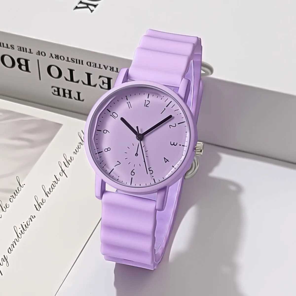 Luxury Brand Womens Watch Silicone Strap Wristwatch Women Quartz Watches Clock Gift Reloj Mujer relogios feminino XJ250527