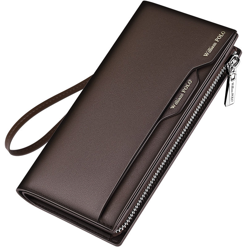 Free Shipping Designer Wallet Men's Fashion Brand High-quality Soft Leather Handbag Genuine Leather Coin Purse Business Card Bag Business Card Ho