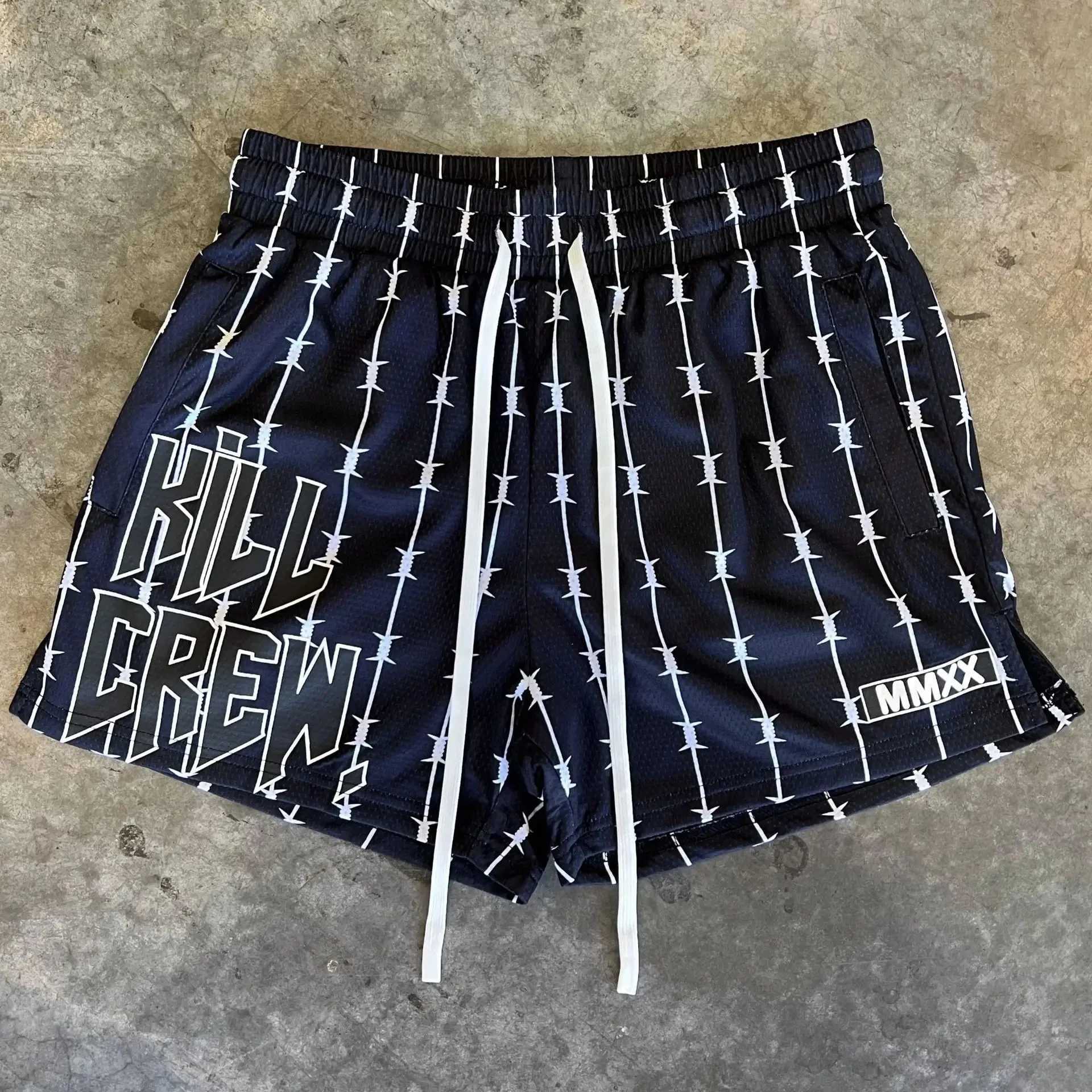 2024 Summer sports Shorts Mens Three Points But Knee Sports fitness shorts Breathable Quick DrySweatpants Basketball shorts X250528