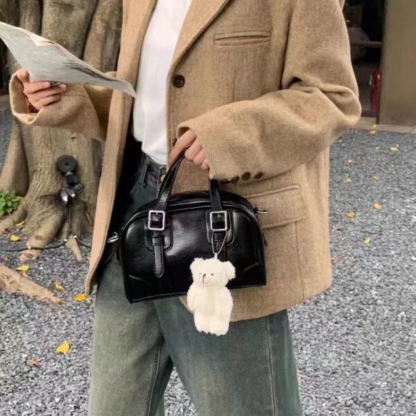 Top quality brand, high-quality new free designer bag, 2025 new retro black handbag, crossbody bag, shoulder bag, new free designer bag