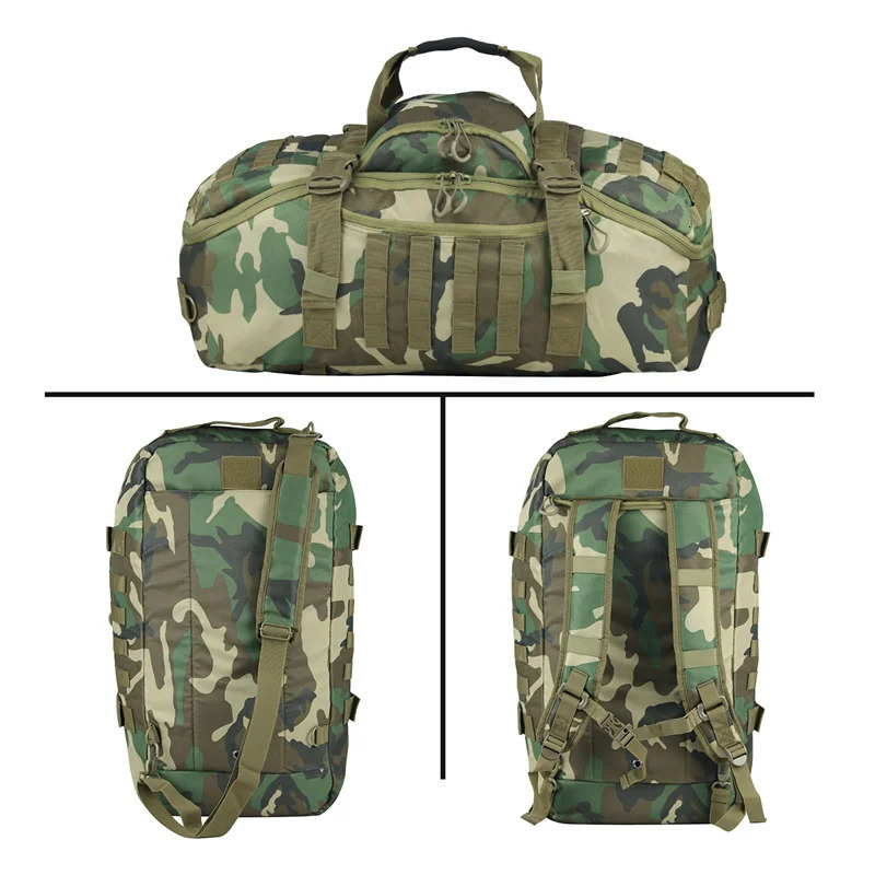 35L 50L 80L Outdoor Mountaineering Bag Molle Tactical Backpack Large Duffel Bag Hiking Camping Travel Bags 250522