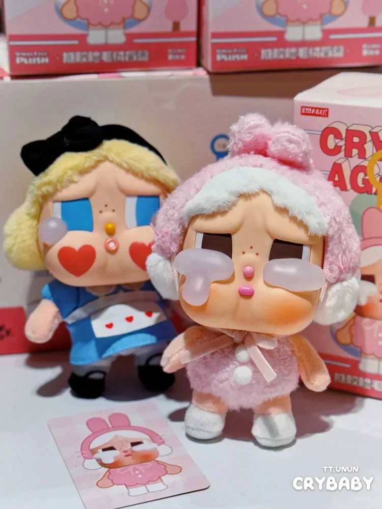New Genuine Crybaby Crying Again Series Blind Box Figures Vinyl Face Doll Crybaby Pendant Keychain Mystery Box Toy Gift X2505281